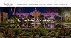 Desktop Screenshot of berkmanpr.com